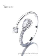 Elegant Zircon Adjustable Ring
