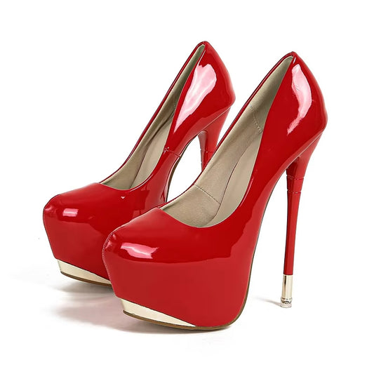 Eilyken New Design Wedding Party Ultra High Heels Women Pumps Elegant  Platform Sandals Fashion Round Toe Designer Shoes