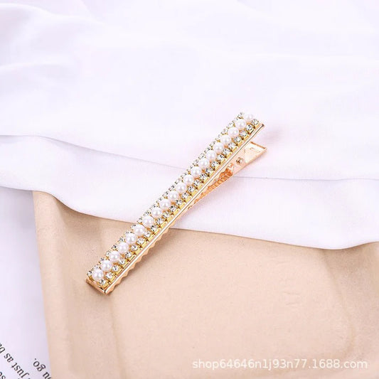 Pearl Diamond Hair Clip